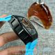 High Clone  Richard Mille RM 055 Blue Rubber Strap Black dial Watch  (5)_th.jpg